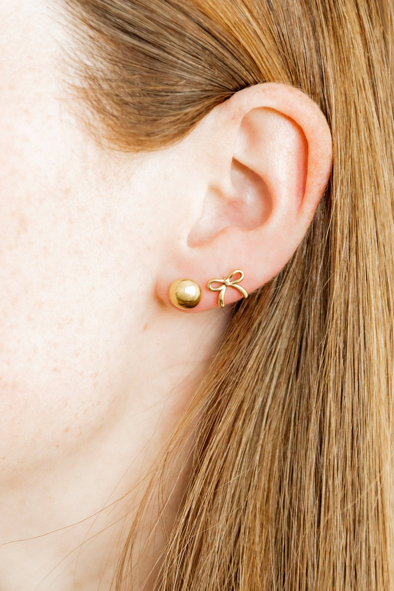 Sadie Bow Stud Earrings