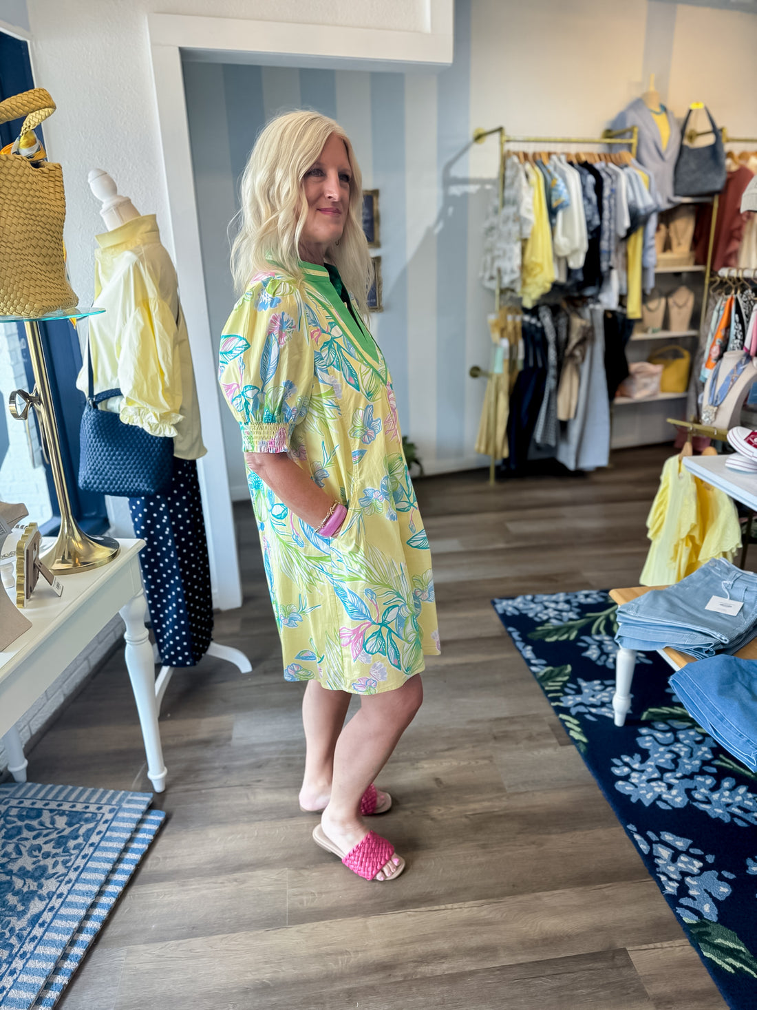Lemon Blossom Dress Umgee