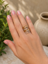 Twisted Harmony Adjustable Ring Silver and Accessories