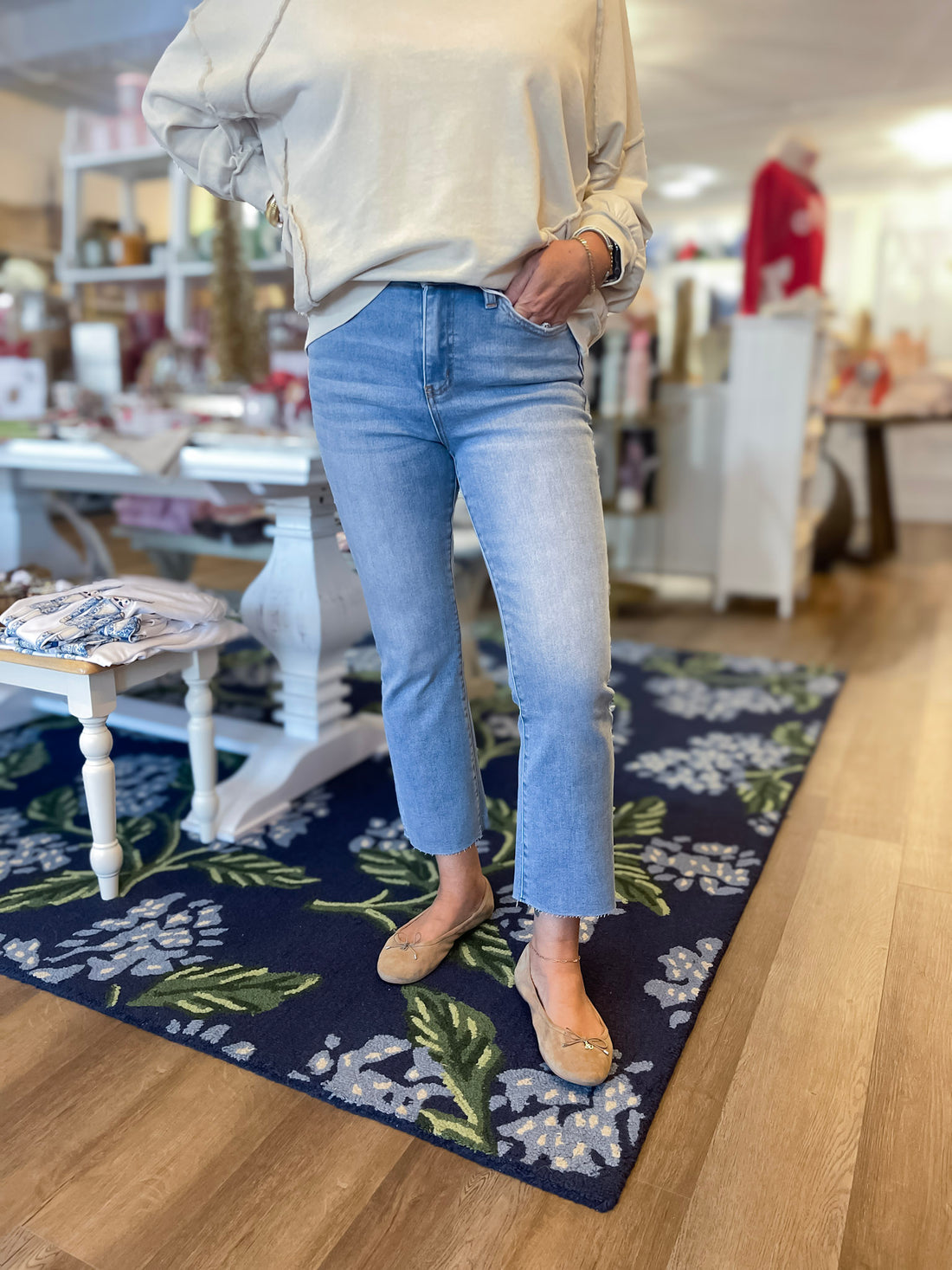 Riverbend Kick Flare Denim Vervet