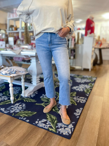 Riverbend Kick Flare Denim Vervet