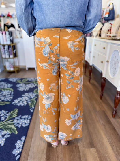 Golden Ridge Floral Pant Threads of Grace