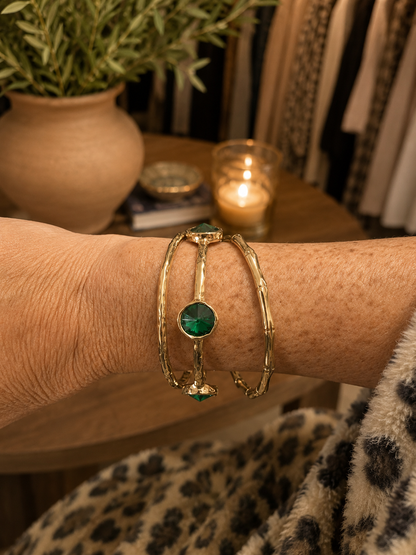Hammered Bracelet Stack SW Trading
