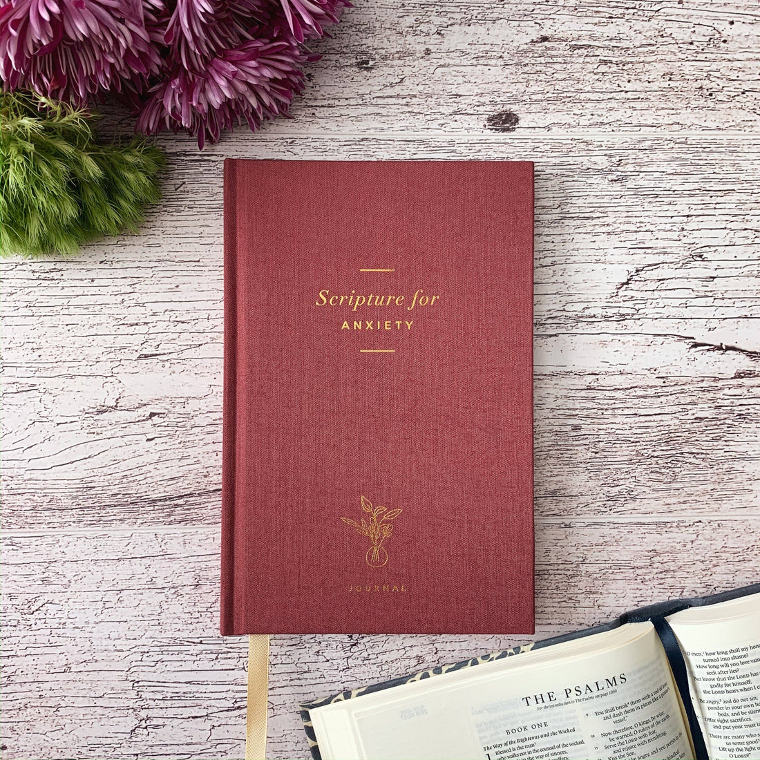 Scripture for Anxiety Journal- 40 Day Journal