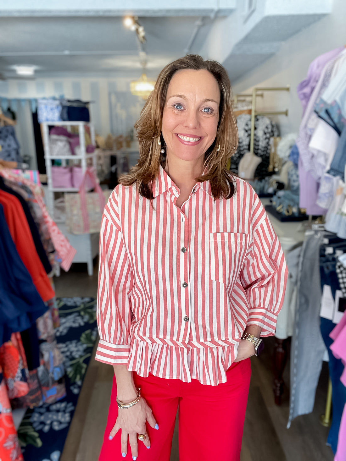 Parker Stripe Shirt Jodifl