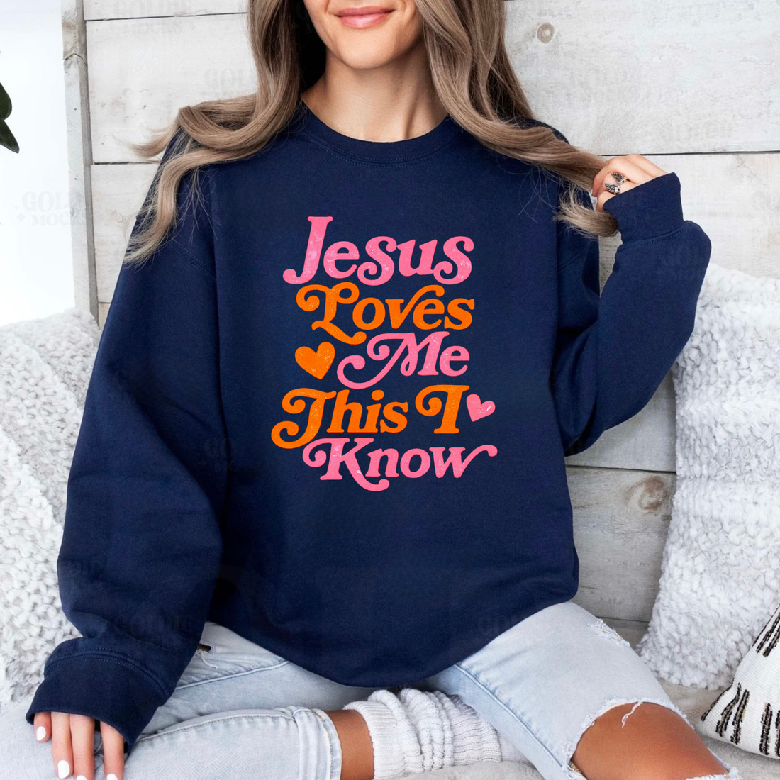 Jesus Loves Me Sweatshirt