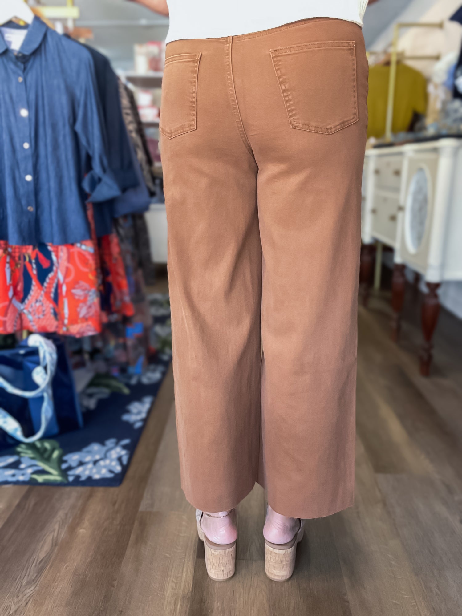 The Hampton Twill Pants – Coffee Easel