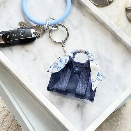 Case-Mate Jelly Tote Bag Keychain – Navy Twilly Case Mate