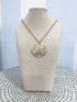 Golden Tides Shell Pendant Necklace SW Trading