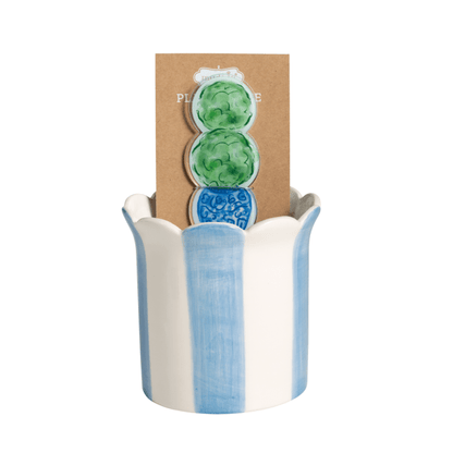 Topiary Pot with Plant Stake