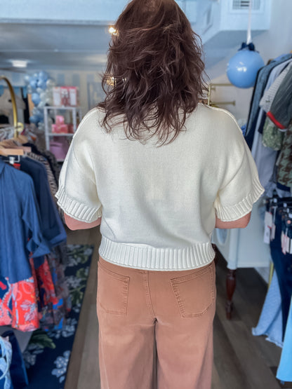 The Hallie Sweater Top Entro