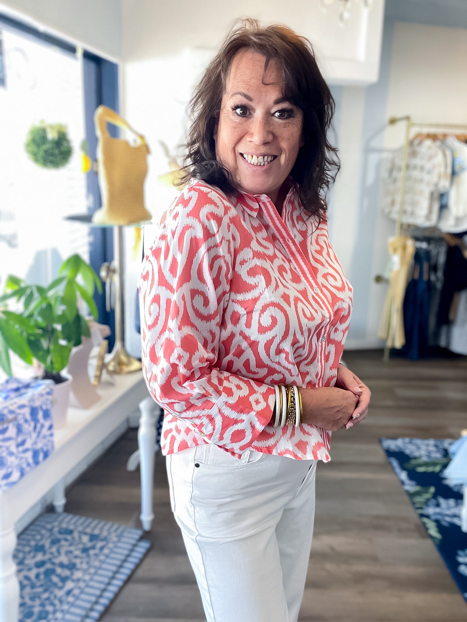Melon Market Shirt Gretchen Scott