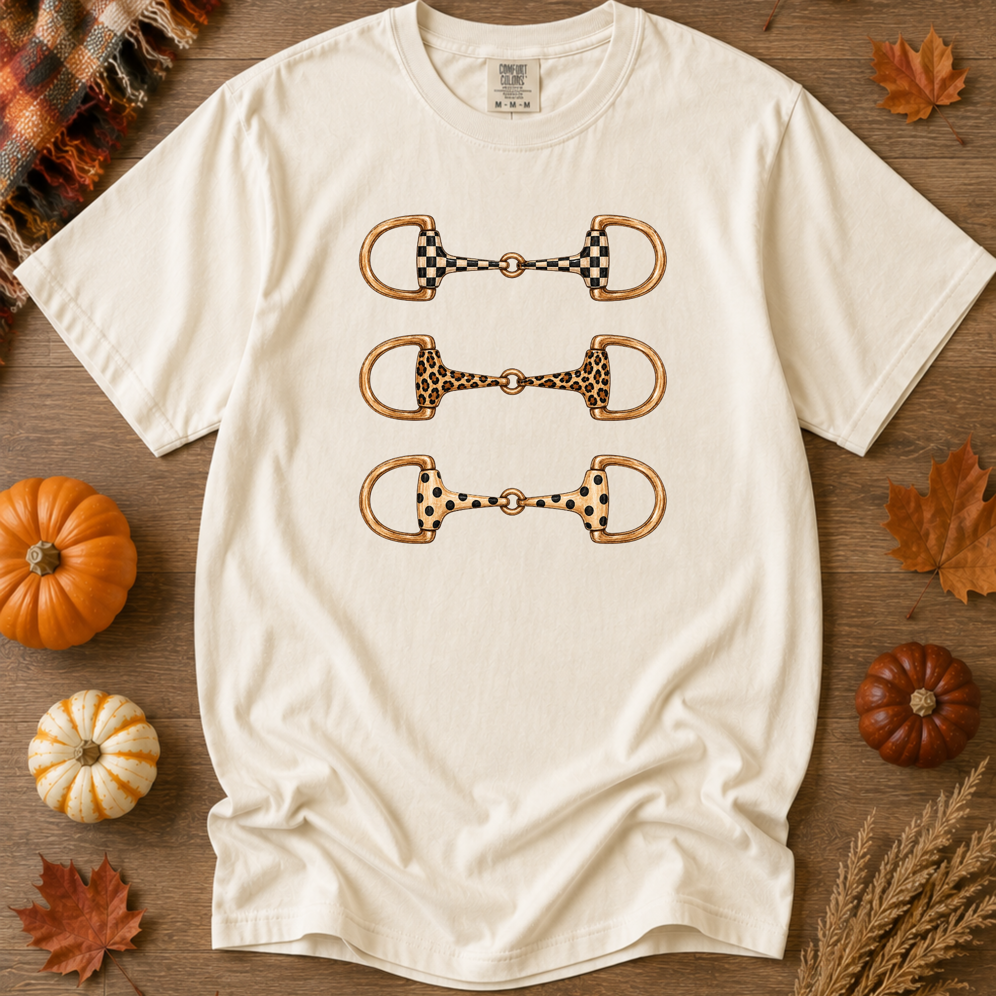 Triple Horse-bit Tee Threads of Grace