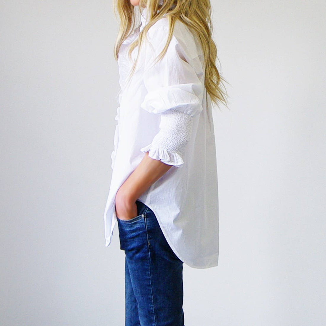 Pure Poppy Cotton Blouse