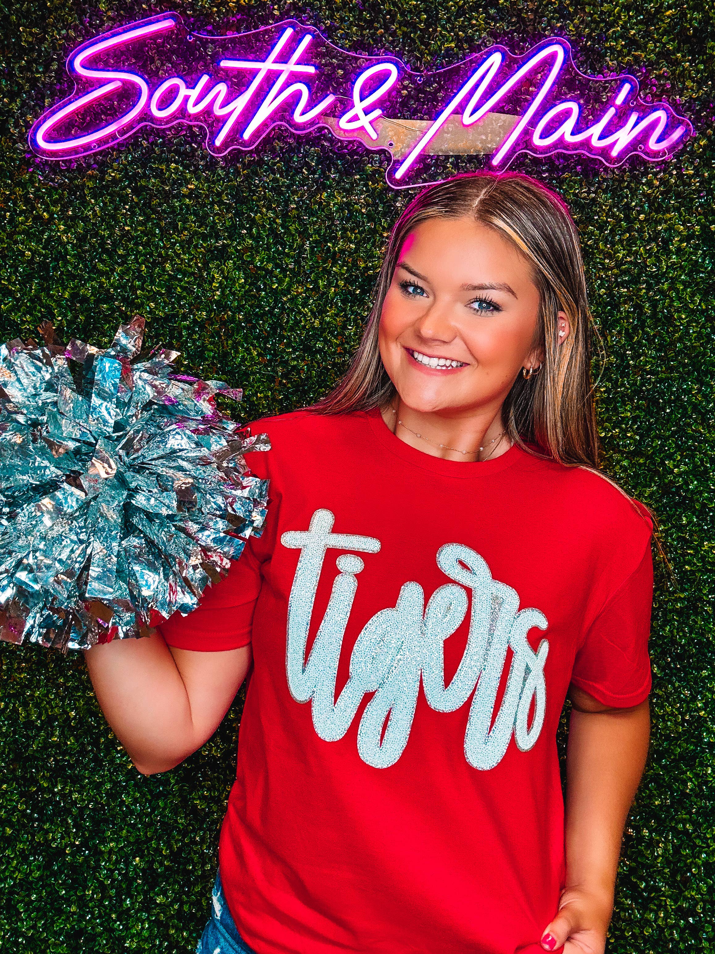 Tigers Sequin Tee