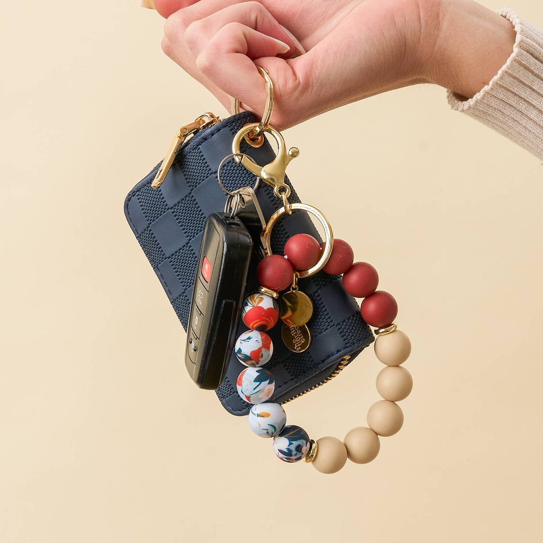 Fall Flora Wristlet