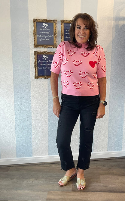 Candy Hearts Sweater Sugarlips