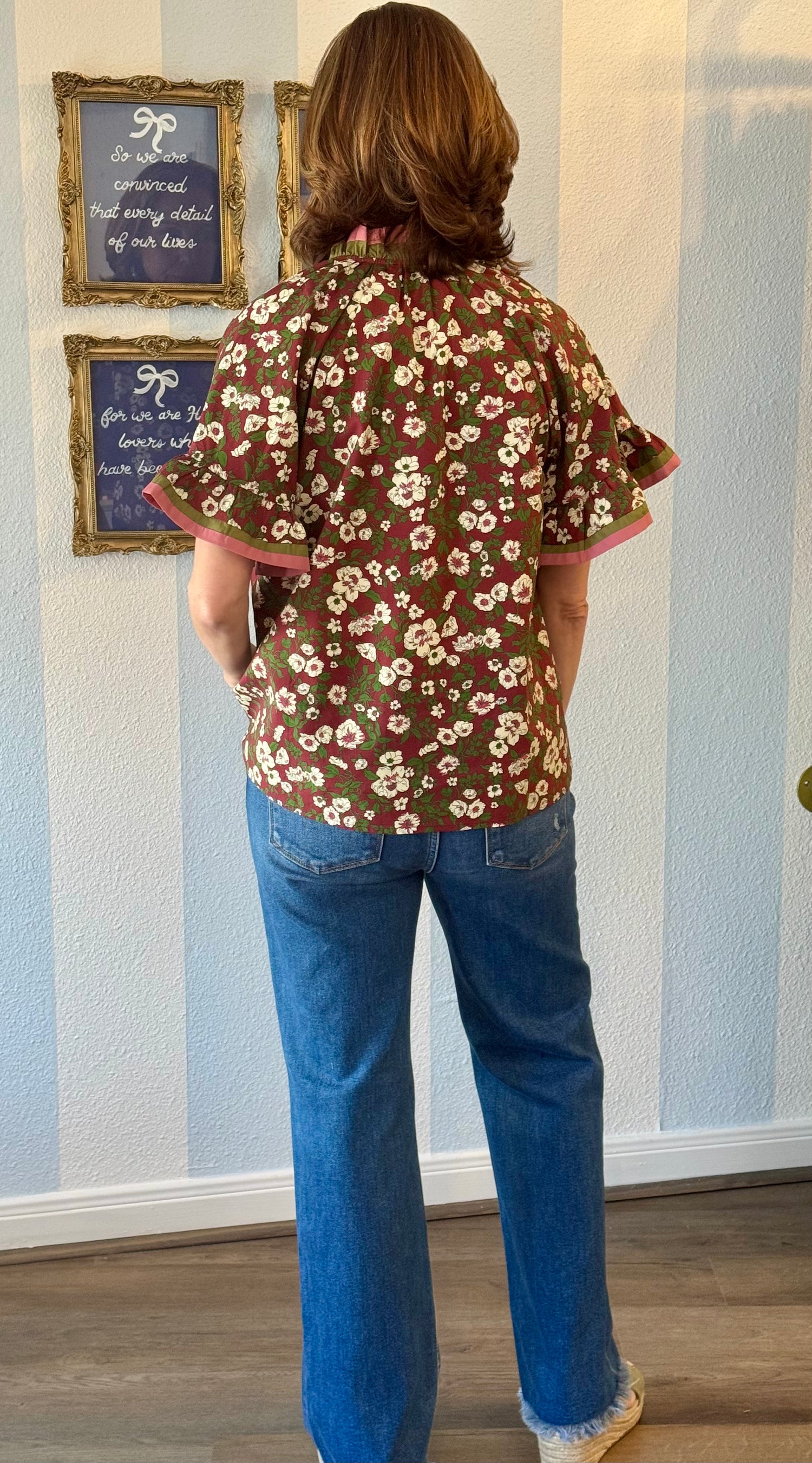 Berry Blossom Blouse Entro