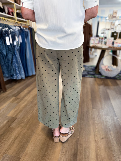 Spotted Comfort Pants Jodifl