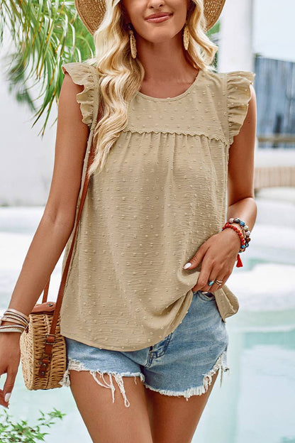 Felicia Flutter Sleeve Top