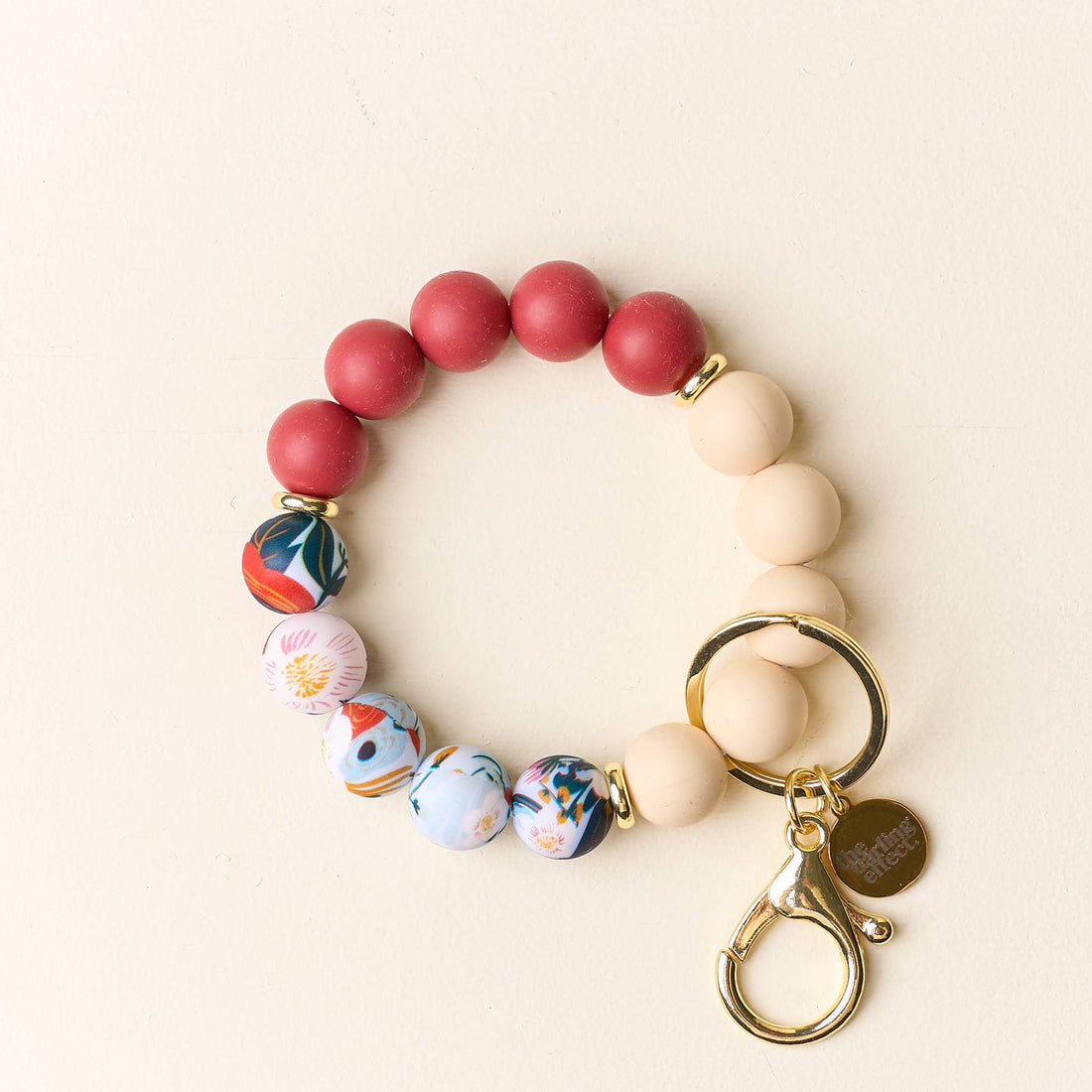 Fall flora wristlet 