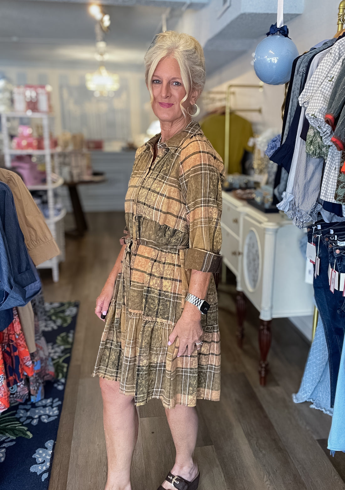 The Autumn Grace Dress Pine Apparel