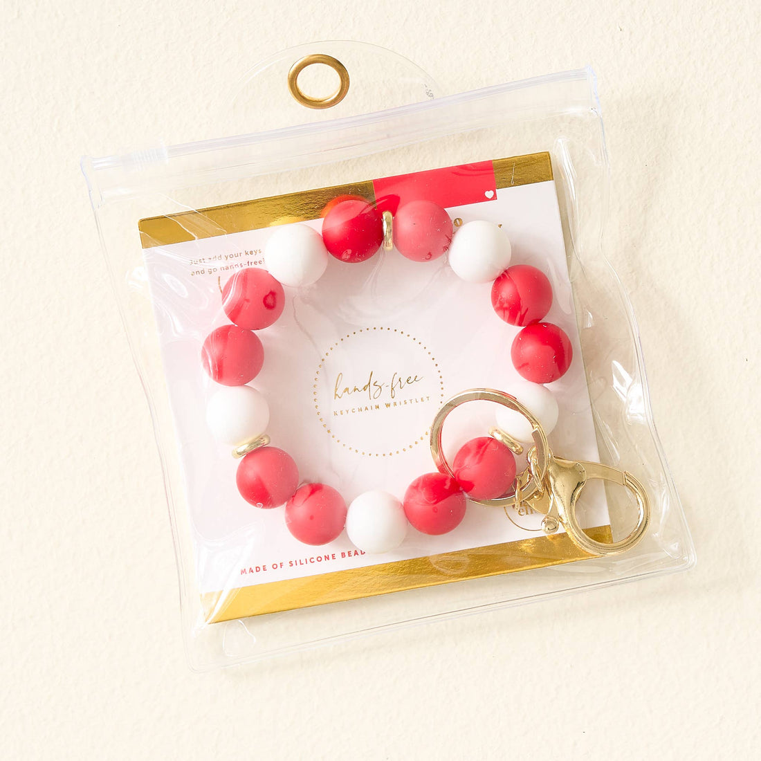 Game Day Hands-Free Keychain Wristlet