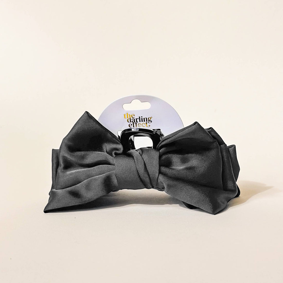 Satin Bow Claw Clip The Darling Effect