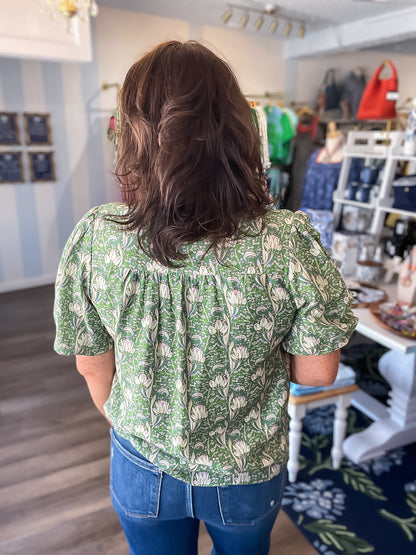 Secret Garden Blouse Current Air
