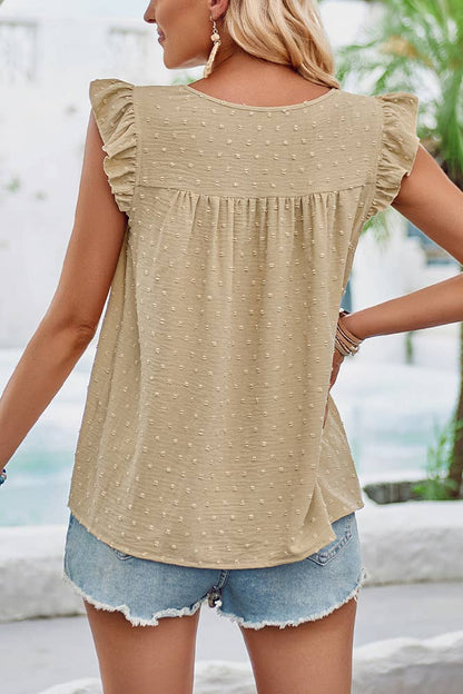 Felicia Flutter Sleeve Top