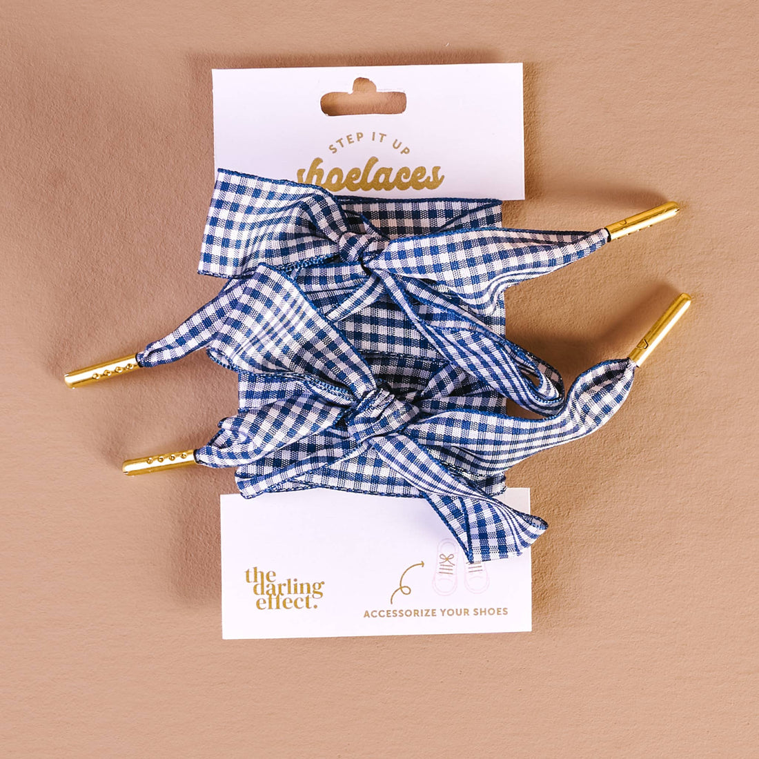 Step It Up Shoelaces- Navy