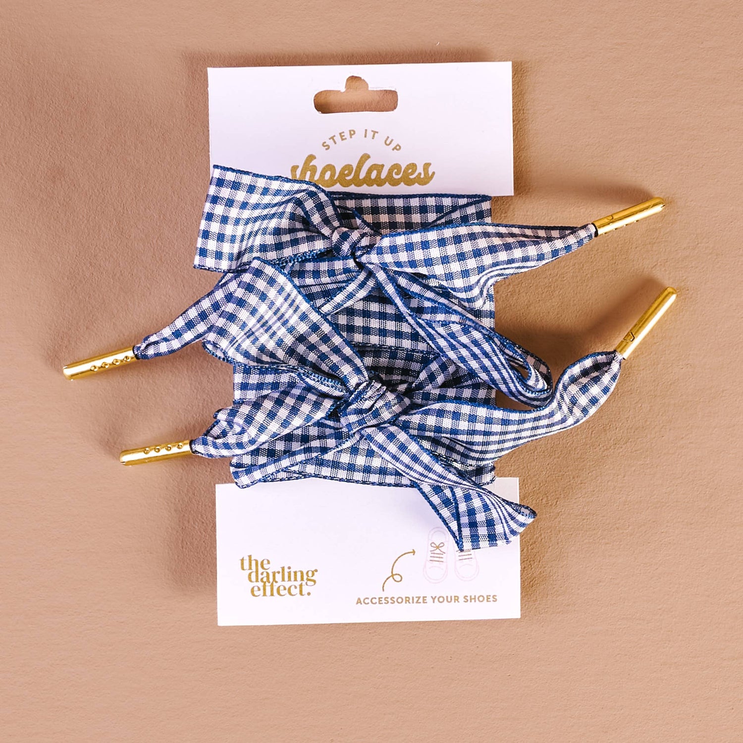 Step It Up Shoelaces- Navy