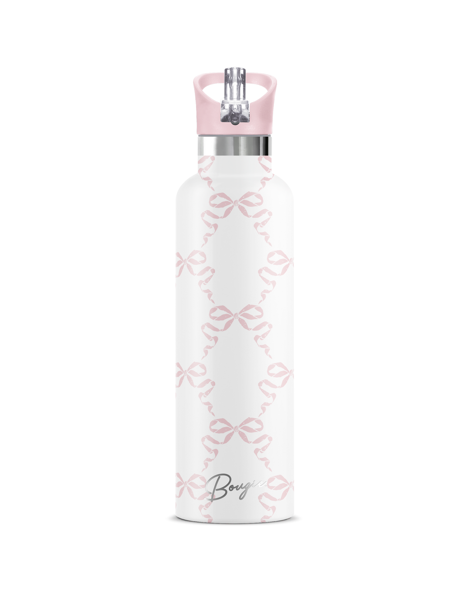 COQUETTE bow ribbon 25 oz Insulated Water Bottle My Bougie Bottle