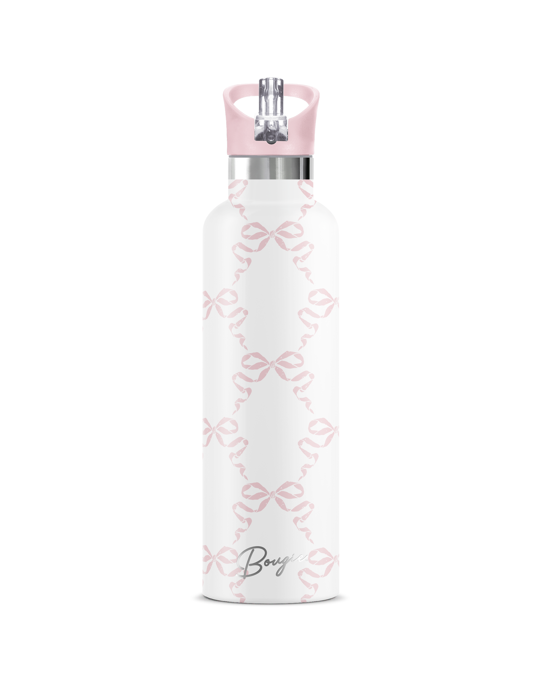 COQUETTE bow ribbon 25 oz Insulated Water Bottle My Bougie Bottle