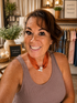 Game Day Pearl Scarf Necklace SW Trading