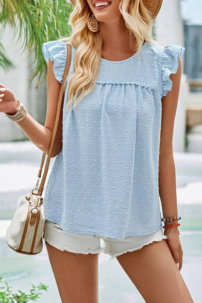 Felicia Flutter Sleeve Top
