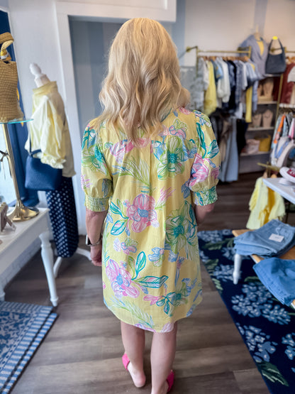 Lemon Blossom Dress Umgee