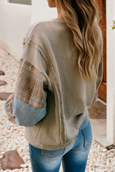 Patchwork Charm Pullover Little Daisy Closet