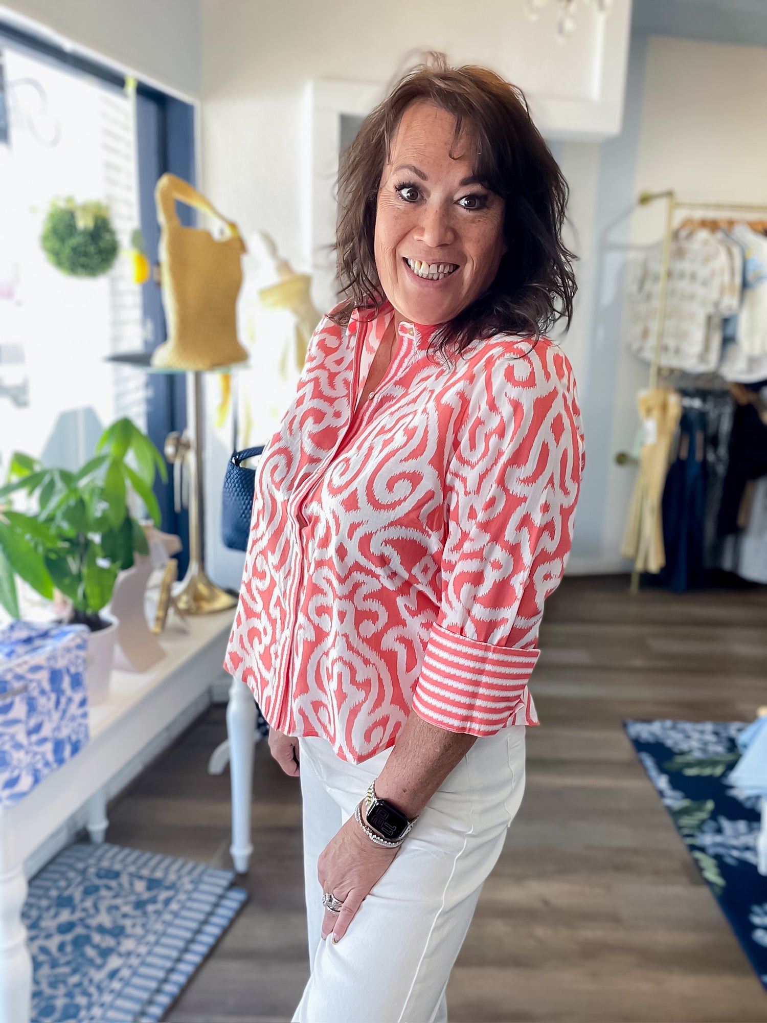 Melon Market Shirt Gretchen Scott