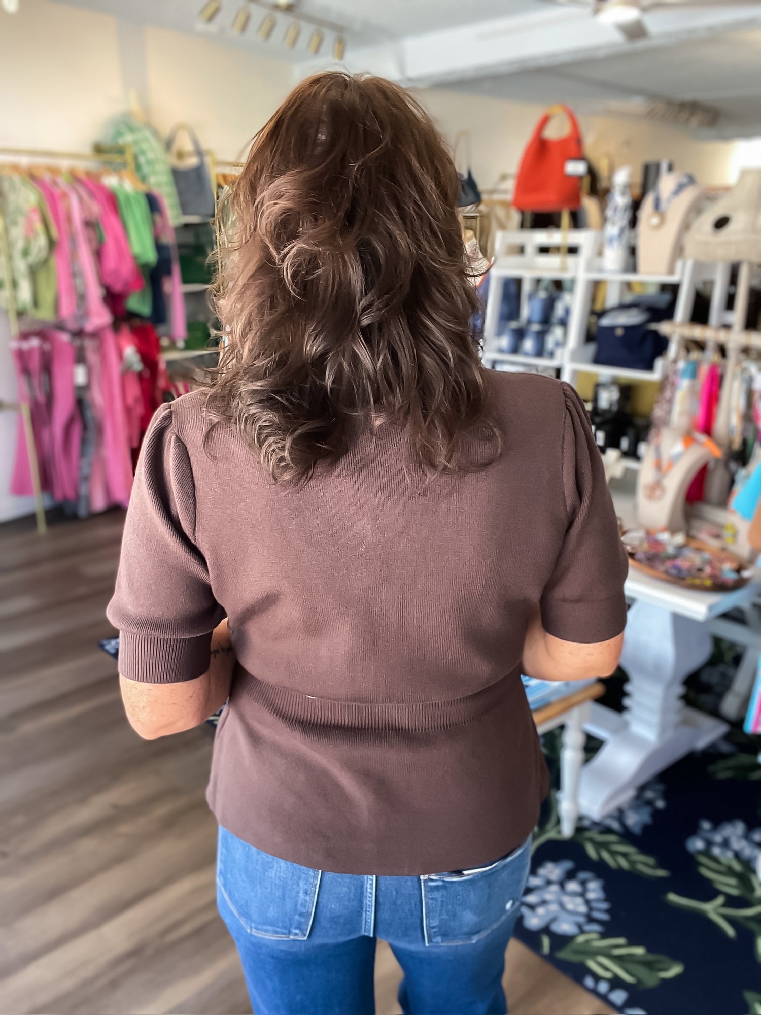 Emerson Knit Top - Brown Skies are Blue