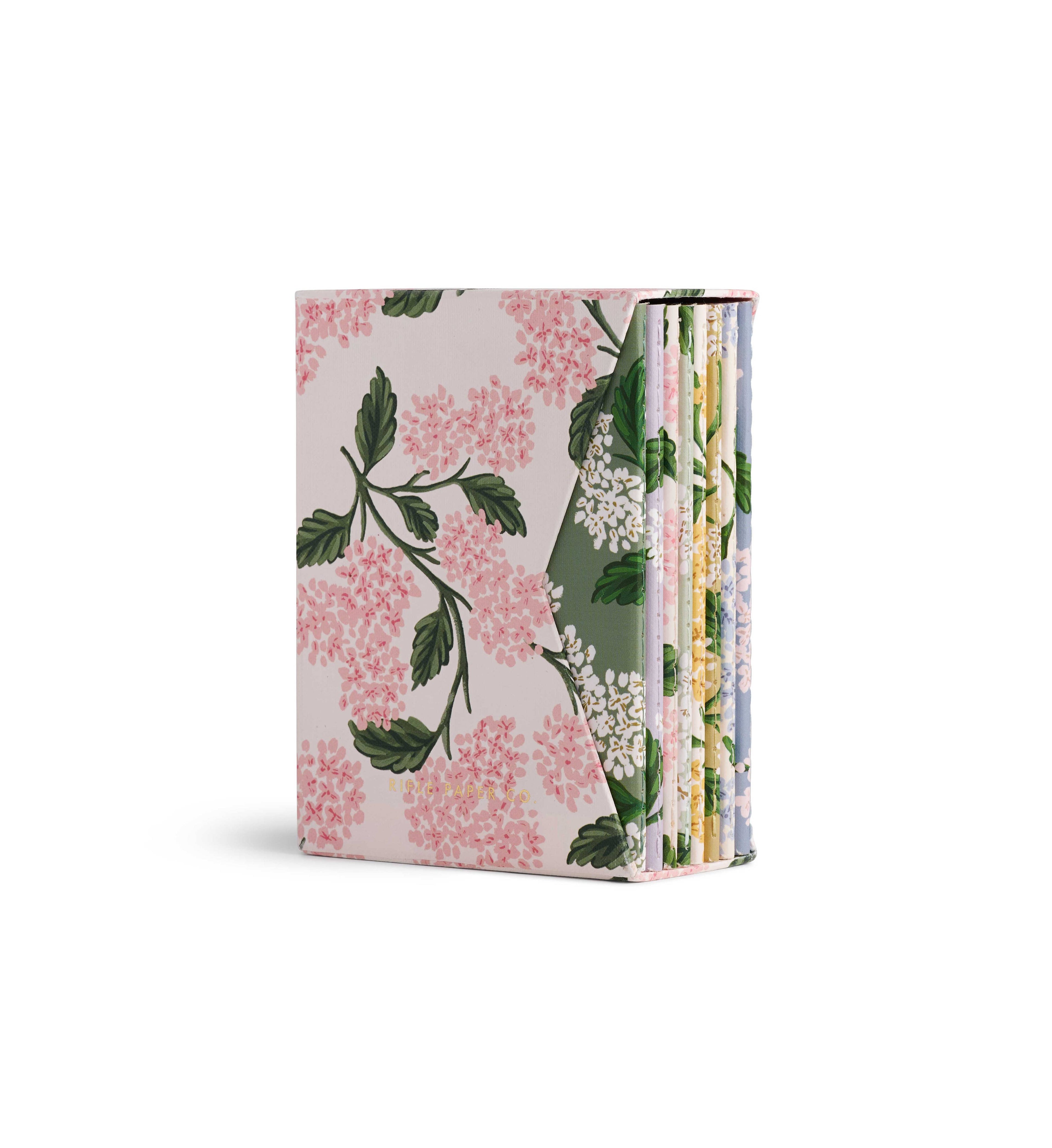 Hydrangea Pocket Notebook Boxed Set Rifle Paper Co.