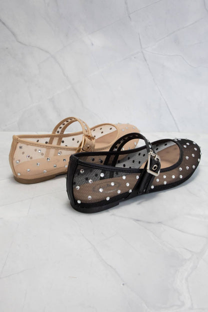 Crystal Charm Flats CCOCCI