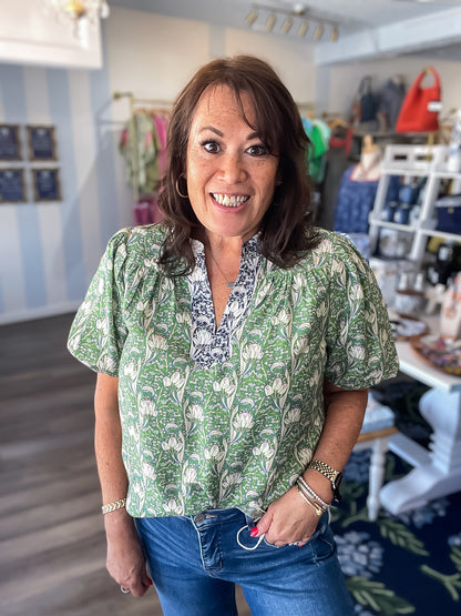 Secret Garden Blouse Current Air