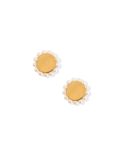 Alice Pearl Stud Earrings