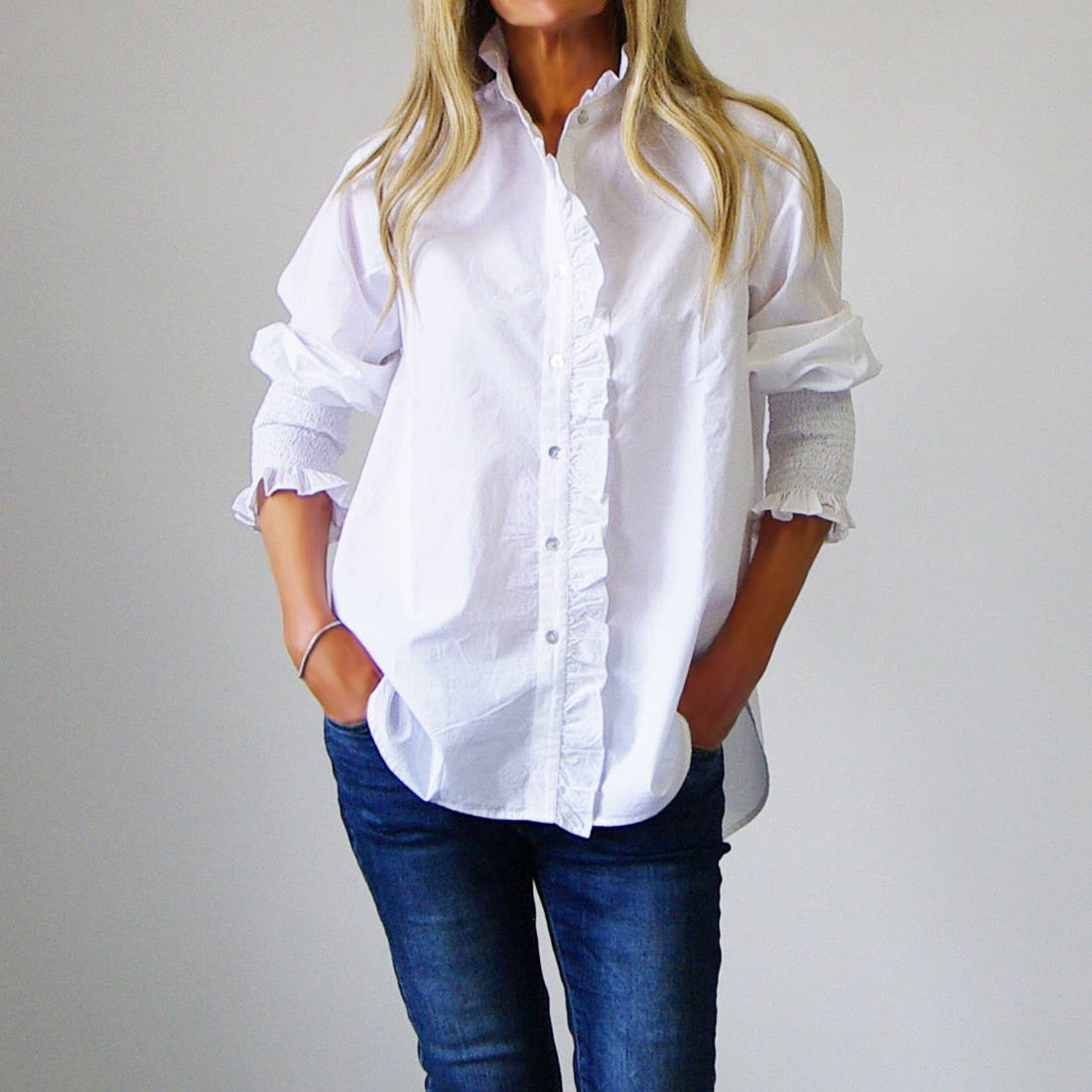 Pure Poppy Cotton Blouse