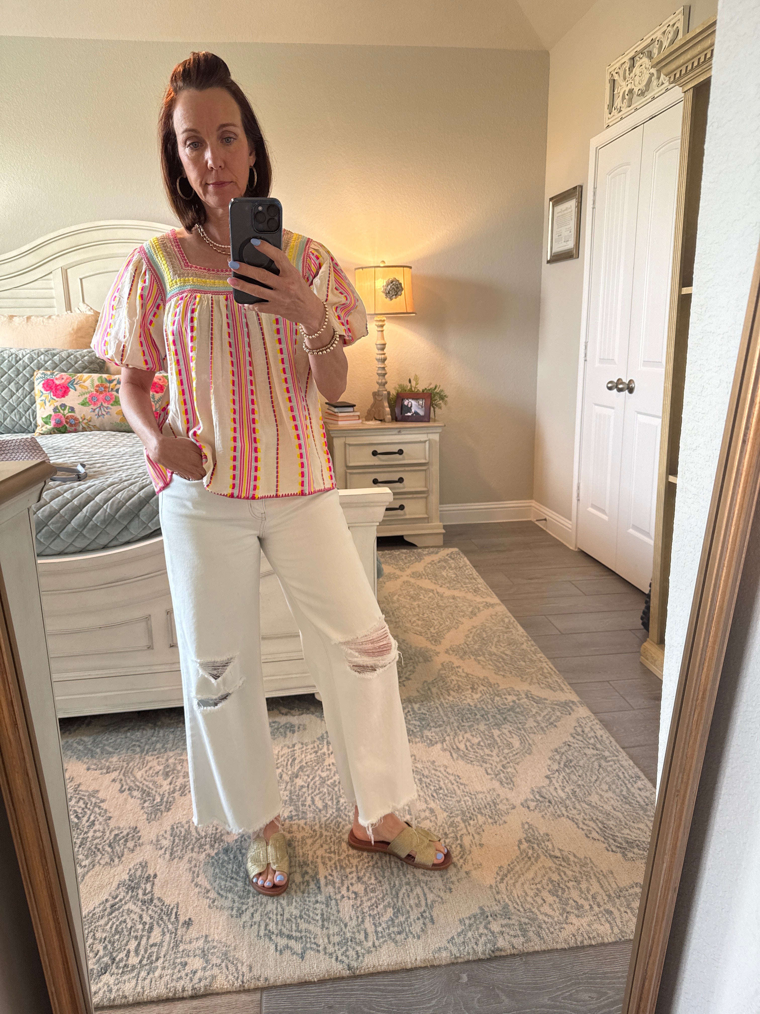 Confetti Stitch Top