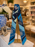 Blue Harbor Reversible Twilly Scarf SW Trading