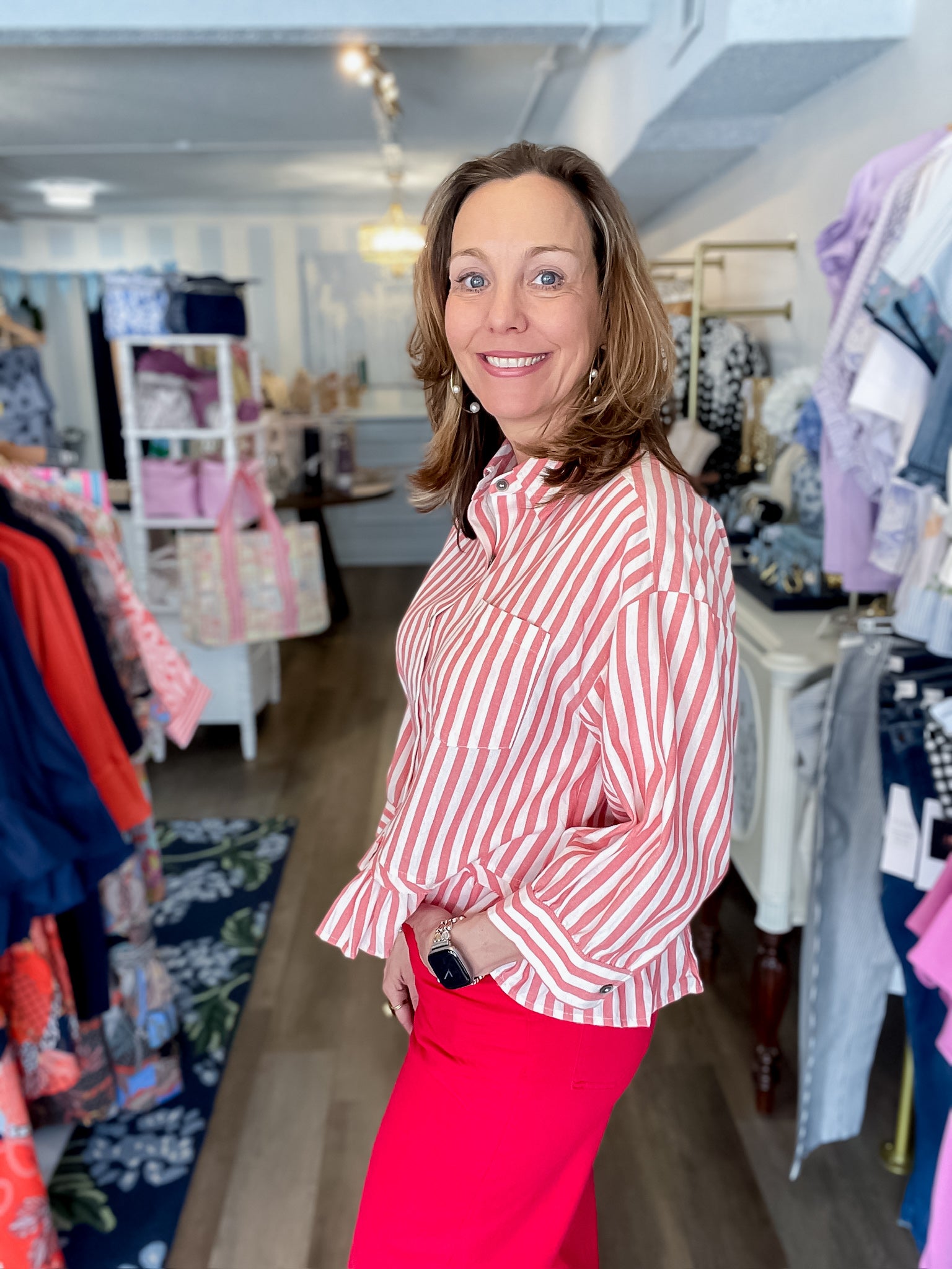 Parker Stripe Shirt Jodifl