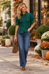 The Audrey Top - Teal VAVA by Joy Han