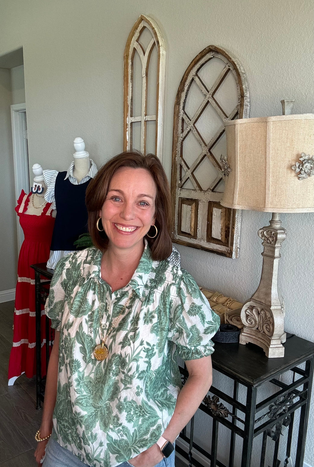Caroline Floral Blouse
